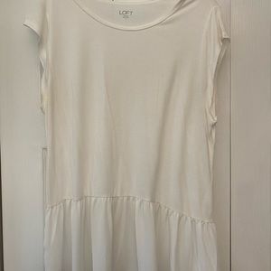 Loft Peplum Tee